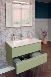 Тумба под раковину Jacob Delafon Madeleine EB2053-JSH 80 см шалфей матовый